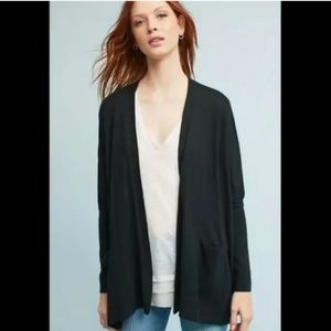 Anthropologie MOTH black cardigan size xs/s
